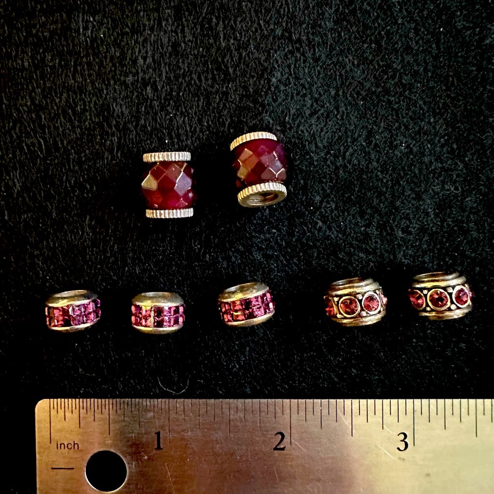 Brighton Beads and Spacers in Amethyst